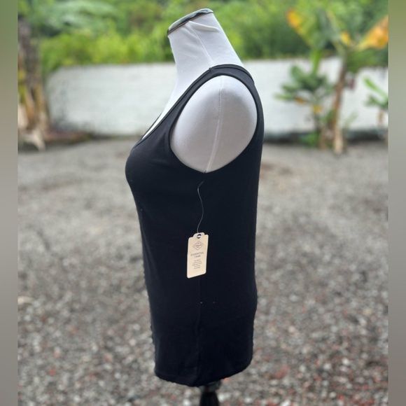 NWT St. John’s Bay Tank Top • Black - Picture 6 of 15